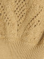 Трикотажное платье из шерсти ажурной вязки Alberta Ferretti  –  Деталь1