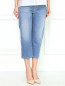Укороченные джинсы из светлого денима Weekend Max Mara  –  Модель Верх-Низ