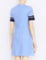 Платье из хлопка с коротким рукавом Moschino Boutique  –  МодельВерхНиз1