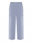 Трикотажные брюки с узором полоска Max&Co  –  Общий вид