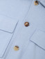 Кардиган на пуговицах с накладными карманами LARDINI  –  Деталь1
