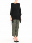 Удлиненная блуза с драпировкой Jean Paul Gaultier  –  Модель Общий вид