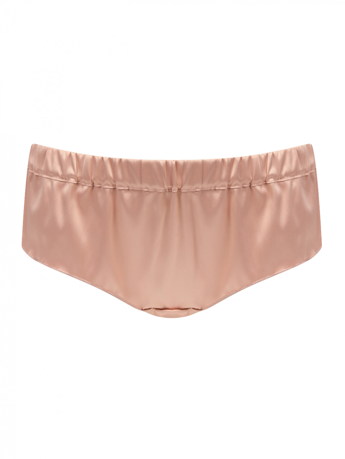 Трусы-шорты с принтом Moschino Underwear  –  Общий вид  – Цвет:  Розовый
