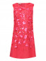 Платье А-силуэта расшитое бисером и пайетками I Pinco Pallino  –  Общий вид