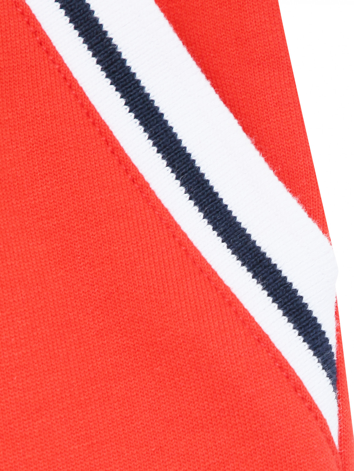 Трикотажные брюки на резинке Bikkembergs  –  Деталь1  – Цвет:  Красный