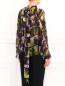 Блуза свободного кроя с узором Jean Paul Gaultier  –  Модель Верх-Низ1