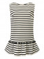 Платье из хлопка с узором "полоска" Marc Jacobs  –  Общий вид