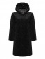 Стеганое пальто с капюшоном Marina Rinaldi  –  Общий вид