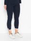 Трикотажные брюки на резинке Marina Rinaldi  –  МодельВерхНиз
