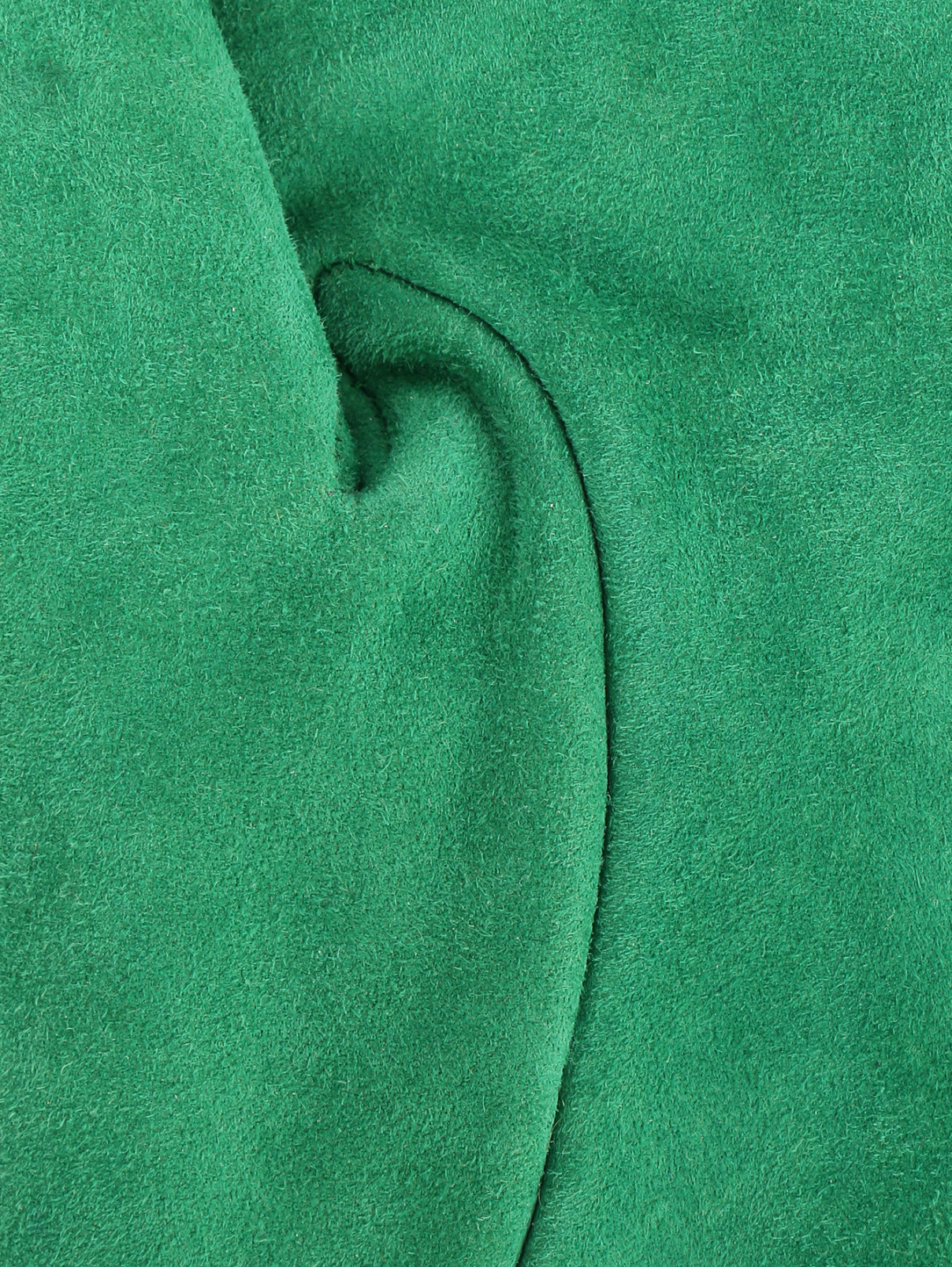 Перчатки из замши с бантиком MiMiSol  –  Деталь1  – Цвет:  Зеленый