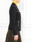 Легкая куртка с контрастными молниями Moschino Cheap&Chic  –  Модель Верх-Низ1