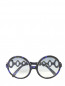 Солнцезащитные очки в пластиковой оправе Emilio Pucci  –  Общий вид