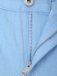 Прямые джинсы с металлическим декором Burberry  –  Деталь