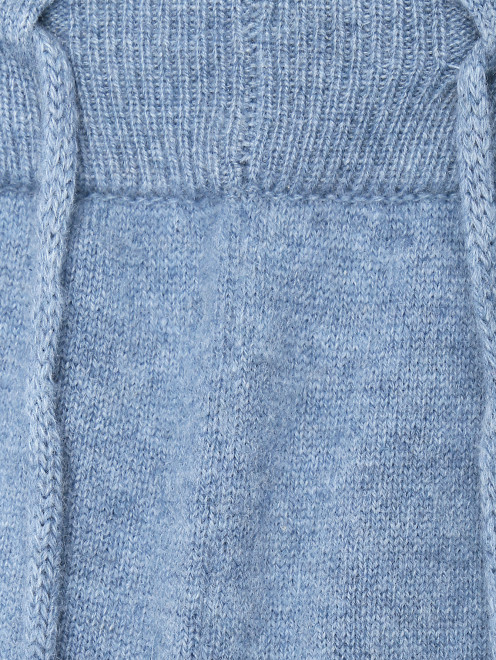 Трикотажные брюки из кашемира - Деталь1