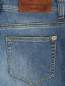 Узкие джинсы из эластичного денима Ermanno Scervino  –  Деталь