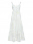 Платье-макси с узором и вырезом на спине Suncoo  –  Общий вид