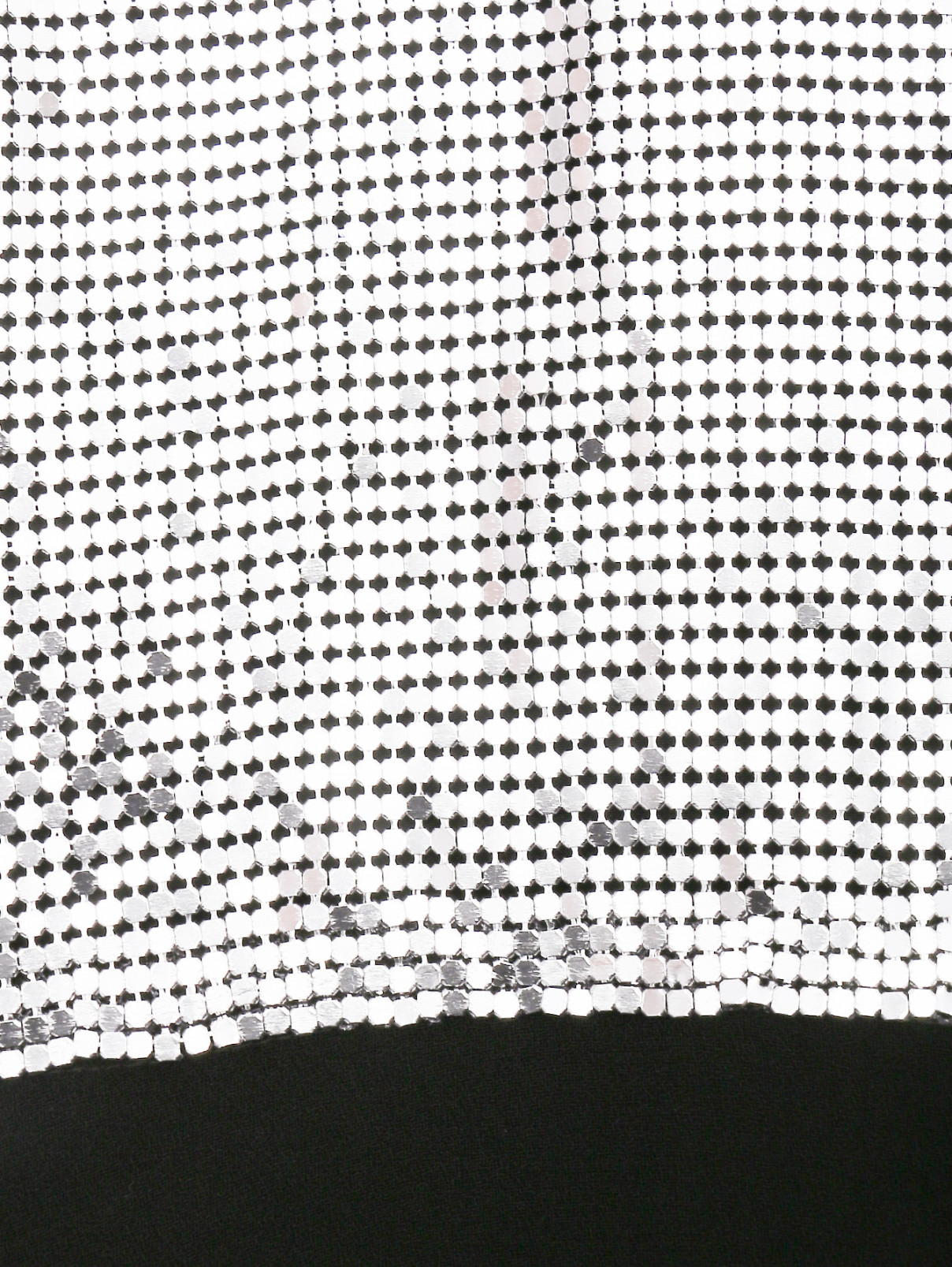 Платье-макси с контрастной отделкой J.W. Anderson  –  Деталь  – Цвет:  Черный