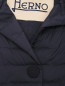Комбинированное пальто прямого кроя Herno  –  Деталь