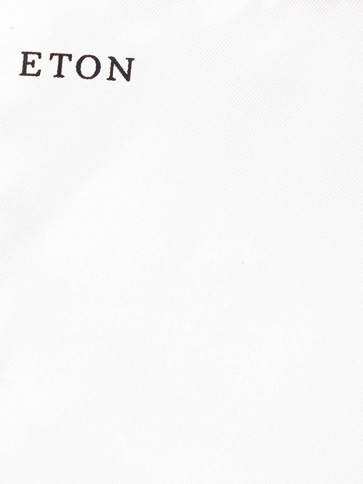 Платок из шелка однотонный Eton  –  Деталь  – Цвет:  Белый