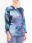 Блуза из шелка с абстрактным узором Max Mara  –  Модель Верх-Низ