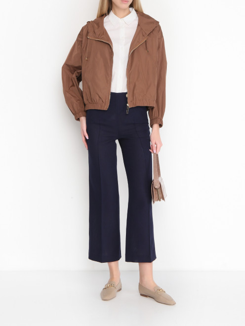 Куртка на молнии с капюшоном Max Mara - МодельОбщийВид