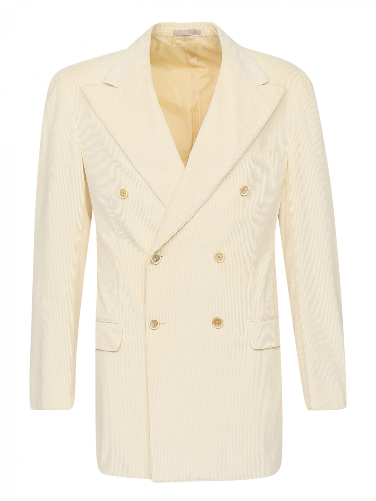 Пиджак из вельвета Baldessarini  –  Общий вид  – Цвет:  Белый