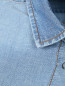 Блуза из хлопка и льна с аппликацией Ermanno Scervino  –  Деталь