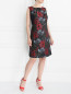 Платье из фактурной ткани с узором Persona by Marina Rinaldi  –  Модель Общий вид