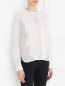 Полупрозрачная блуза с рюшами See by Chloe  –  Модель Верх-Низ