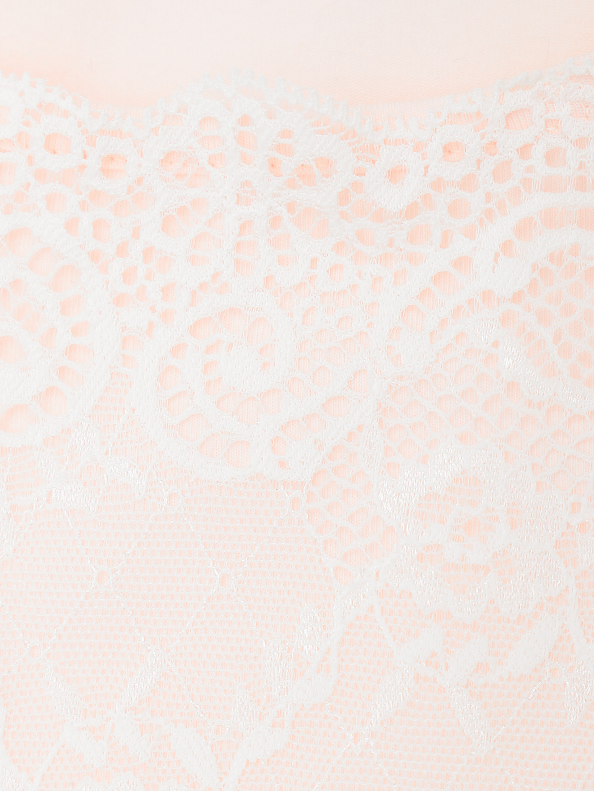 Топ из хлопка с вышивкой La Perla  –  Деталь  – Цвет:  Розовый
