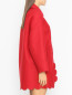 Пальто из смешанной шерсти на пуговицах с карманами Red Valentino  –  МодельВерхНиз2
