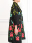 Пальто из хлопка с цветочным узором Isola Marras  –  Модель Верх-Низ2