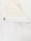Укороченные брюки из смешанного хлопка с боковыми карманами N21  –  Деталь1