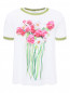 Блуза c цветочным декором MiMiSol  –  Общий вид