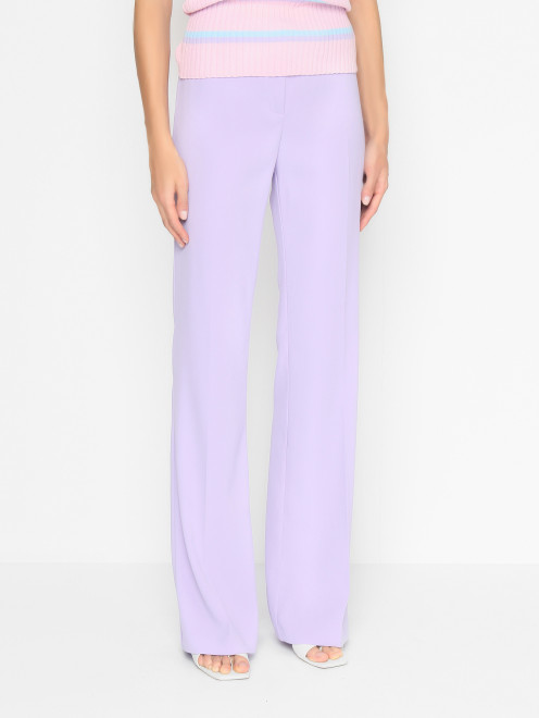 Однотонные прямые брюки Pinko - МодельВерхНиз