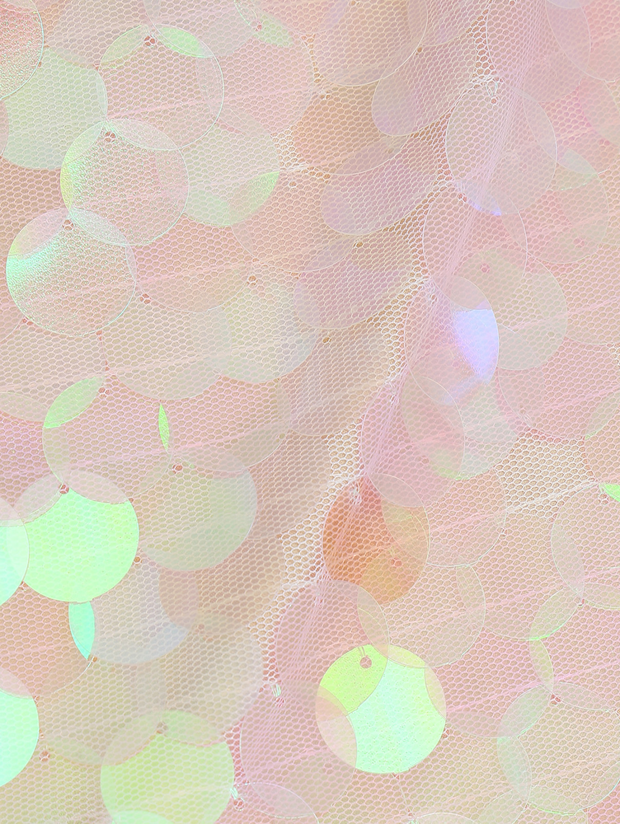 Юбка-мини декорированная пайетками Helmut Lang  –  Деталь1  – Цвет:  Розовый