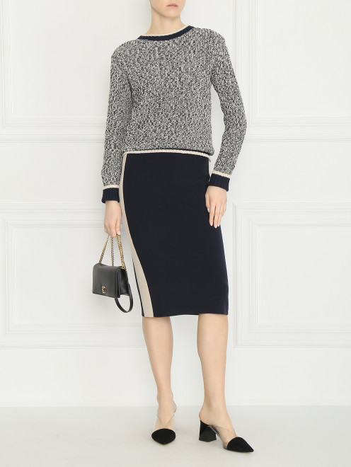 Трикотажная юбка на резинке Weekend Max Mara - МодельОбщийВид
