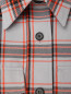 Рубашка прямого кроя в клетку Calvin Klein 205W39NYC  –  Деталь