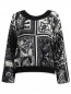 Блуза с узором свободного кроя Jean Paul Gaultier  –  Общий вид