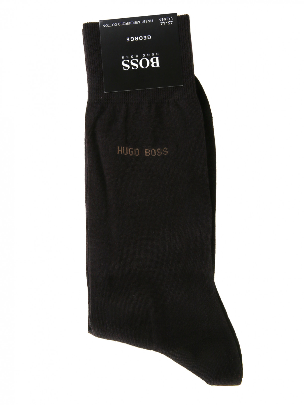 Носки из хлопка Boss  –  Общий вид  – Цвет:  Черный
