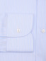 Рубашка из хлопка с узором "полоска" Brioni  –  Деталь1