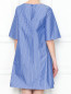 Платье свободного кроя с узором "полоска" Moschino Boutique  –  МодельВерхНиз1