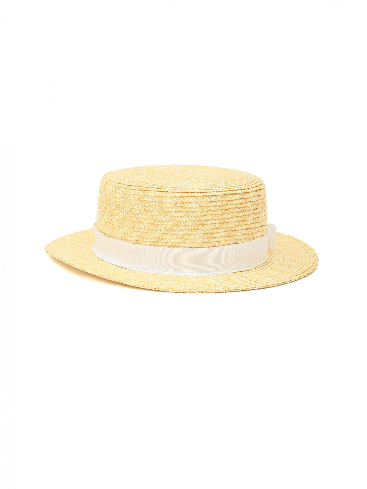 Шляпа с лентой Il Gufo  –  Общий вид  – Цвет:  Желтый