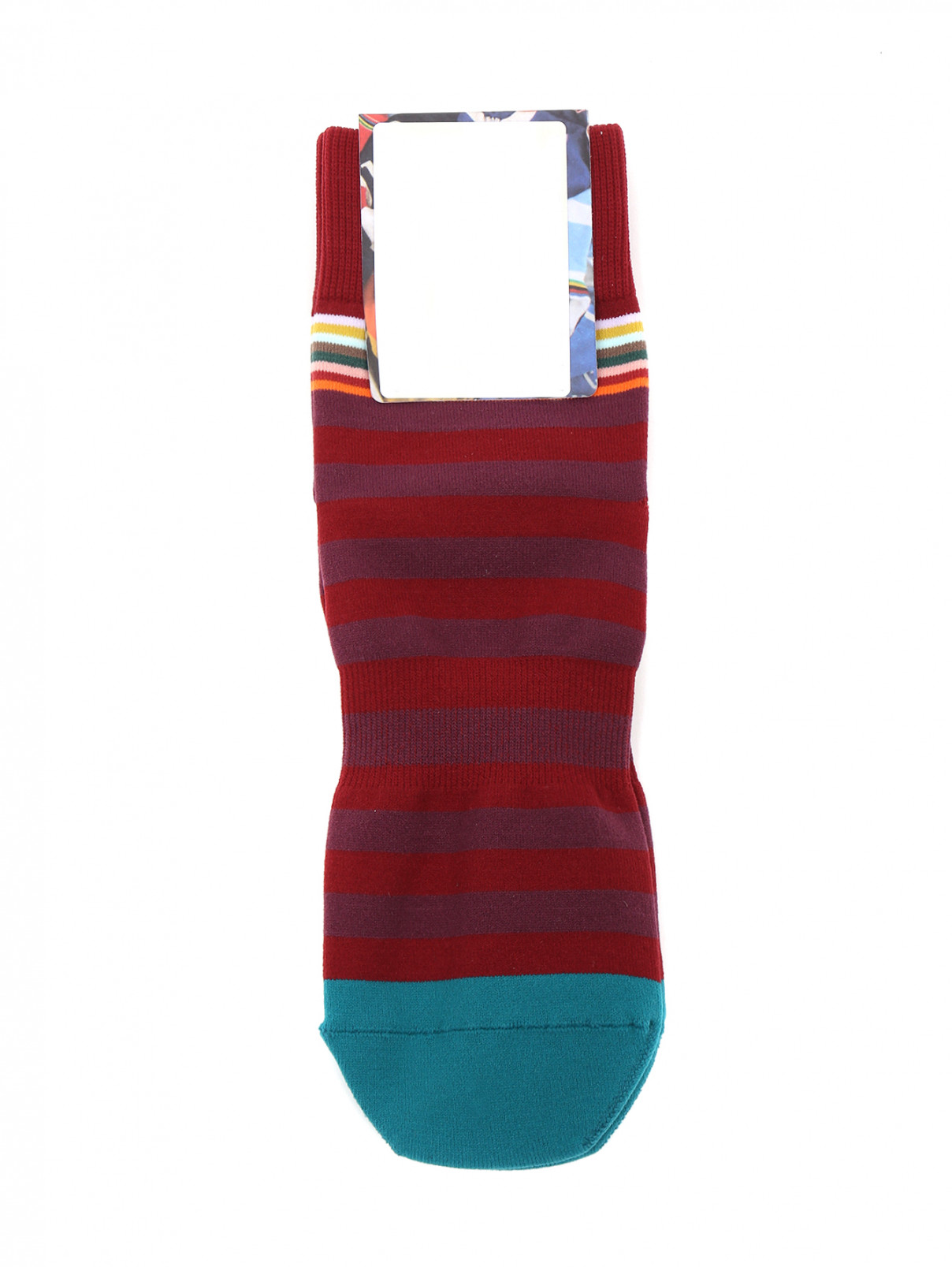 Носки из хлопка с узором "полоска" Paul Smith  –  Общий вид  – Цвет:  Мультиколор