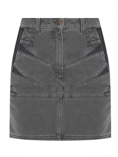 Джинсовая юбка-мини с карманами Kenzo - Общий вид