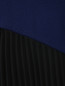 Юбка-миди с контрастными вставками плиссировки Andrew GN  –  Деталь