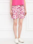 Шорты из фактурной ткани с узором Giambattista Valli  –  Модель Верх-Низ