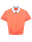 Хлопковая блуза с коротким рукавом MiMiSol  –  Общий вид