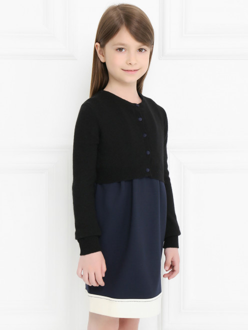 Кардиган с длинными рукавами Ermanno Scervino Junior - Модель Верх-Низ