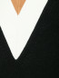 Платье из шерсти с контрастной отделкой Mo&Co  –  Деталь